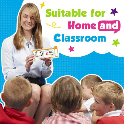 40-Word Family Phonics Build Book